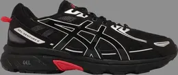 Asics: Чёрные кроссовки 