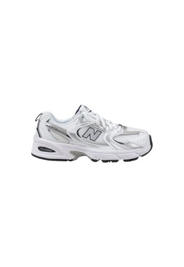 New Balance: Серебристые кроссовки  530