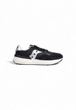Saucony: Чёрные кроссовки 