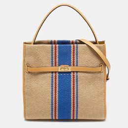 Tory Burch: Многоцветная сумка  Lee Radziwill Double