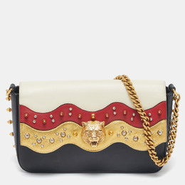 Gucci: Многоцветная сумка 