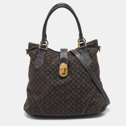 Louis Vuitton: Коричневая сумка 