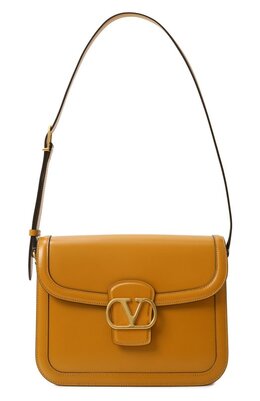 Valentino: Коричневая сумка 