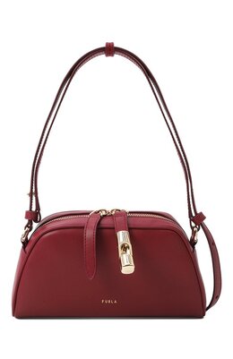 Furla: Бордовая сумка 