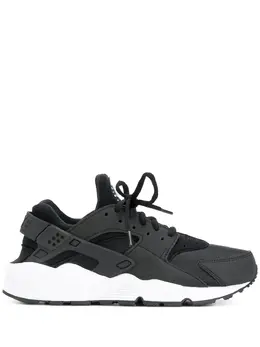 Nike: Чёрные кроссовки  Air Huarache