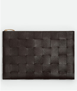 Bottega Veneta: Жёлтая сумка 