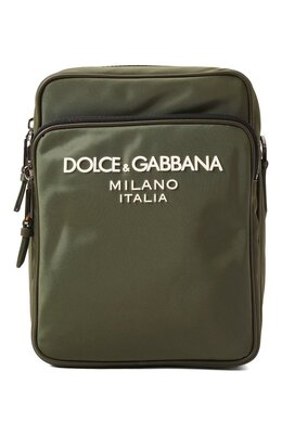 Dolce & Gabbana: Сумка цвета хаки 