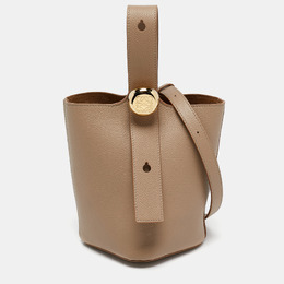 Loewe: Бежевая сумка  Bucket