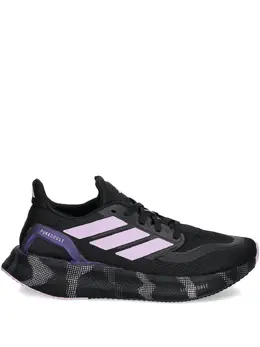adidas: Чёрные кроссовки  PureBoost