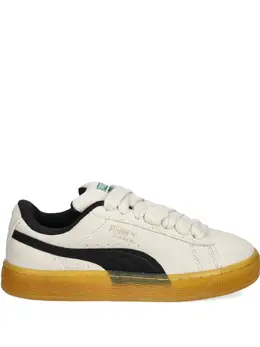 PUMA: Тёмные кроссовки 