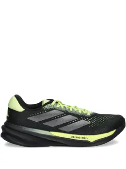 adidas: Чёрные кроссовки  Supernova