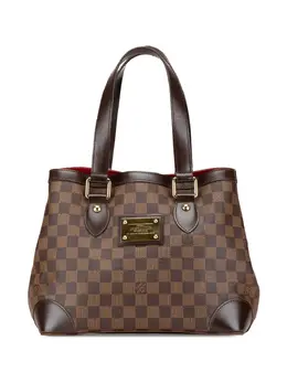 Louis Vuitton Pre-Owned: Коричневая сумка-шоппер 