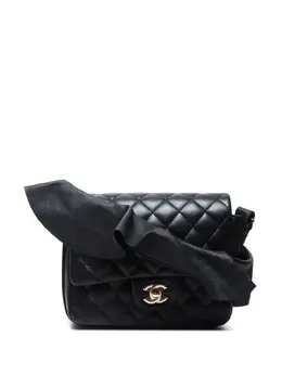 CHANEL Pre-Owned: Чёрная сумка 