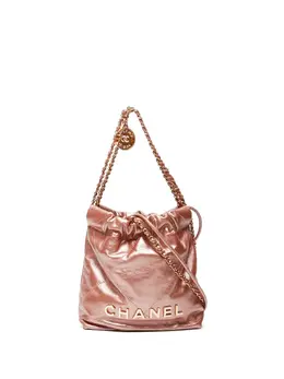CHANEL Pre-Owned: Розовая сумка 