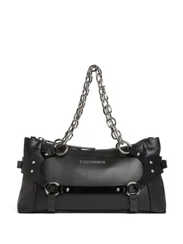 DSQUARED2: Чёрная сумка-шоппер 