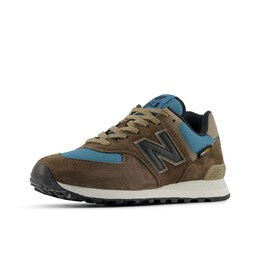 New Balance: Коричневые кроссовки  574