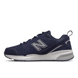 New Balance: Синие кроссовки 