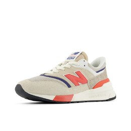 New Balance: Бежевые кроссовки 