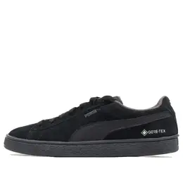 PUMA: Чёрные кроссовки  Suede