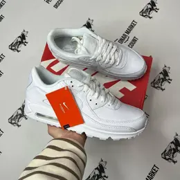 NIKE: Белые кроссовки  Air Max 90