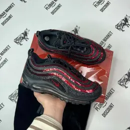 NIKE: Чёрные кроссовки  Air Max 97