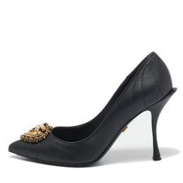 Dolce & Gabbana: Чёрные туфли  Devotion