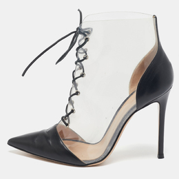 Gianvito Rossi: Чёрные ботинки  Helmut