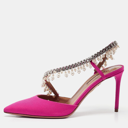 Aquazzura: Розовые туфли 