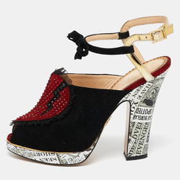 Charlotte Olympia: Красные сандалии 