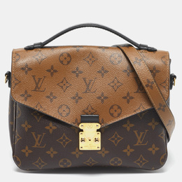 Louis Vuitton: Коричневая сумка  Pochette