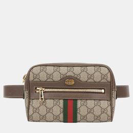 Gucci: Бежевая сумка  Ophidia