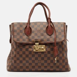 Louis Vuitton: Коричневая сумка 