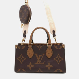 Louis Vuitton: Коричневая сумка 