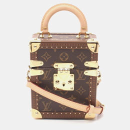 Louis Vuitton: Коричневая сумка 