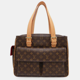 Louis Vuitton: Коричневая сумка 