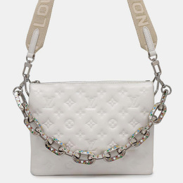 Louis Vuitton: Белая сумка 