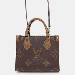 Louis Vuitton: Коричневая сумка 