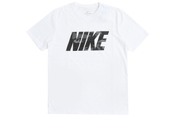 Nike: Белая футболка 