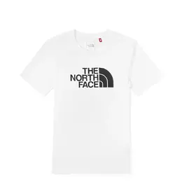 The North Face: Белая футболка 