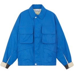 Stone Island: Синяя куртка 