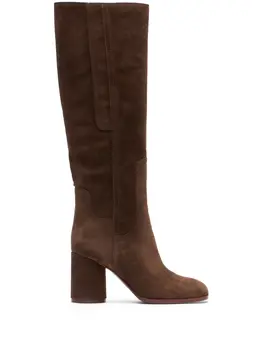 Casadei: Коричневые ботинки 