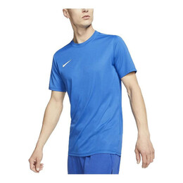 Nike: Голубая футболка  Dri FIT