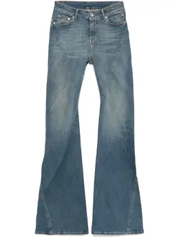 Rick Owens DRKSHDW: Голубые джинсы 