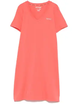 DKNY: Оранжевое платье 