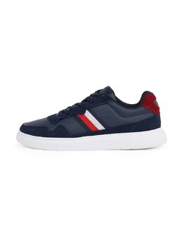 Tommy Hilfiger: Тёмные кроссовки 