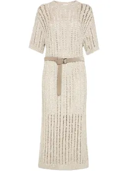 Brunello Cucinelli: Трикотажное платье 
