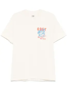 Obey: Футболка с принтом 