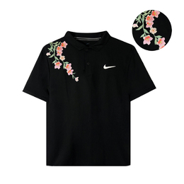 Nike: Чёрная рубашка  Dri FIT