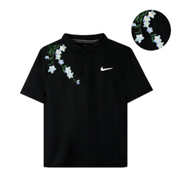 Nike: Чёрная рубашка  Dri FIT