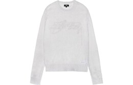 Stussy: Оранжевый свитер 